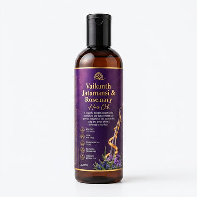 Vaikunth Jatamansi & Rosemary Hair Oil for Hair Growth & Hair Fall Control