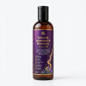Vaikunth Jatamansi & Rosemary Hair Oil for Hair Growth & Hair Fall Control